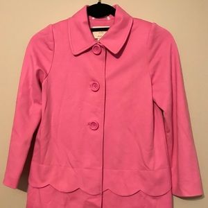 Pink Kate Spade light coat